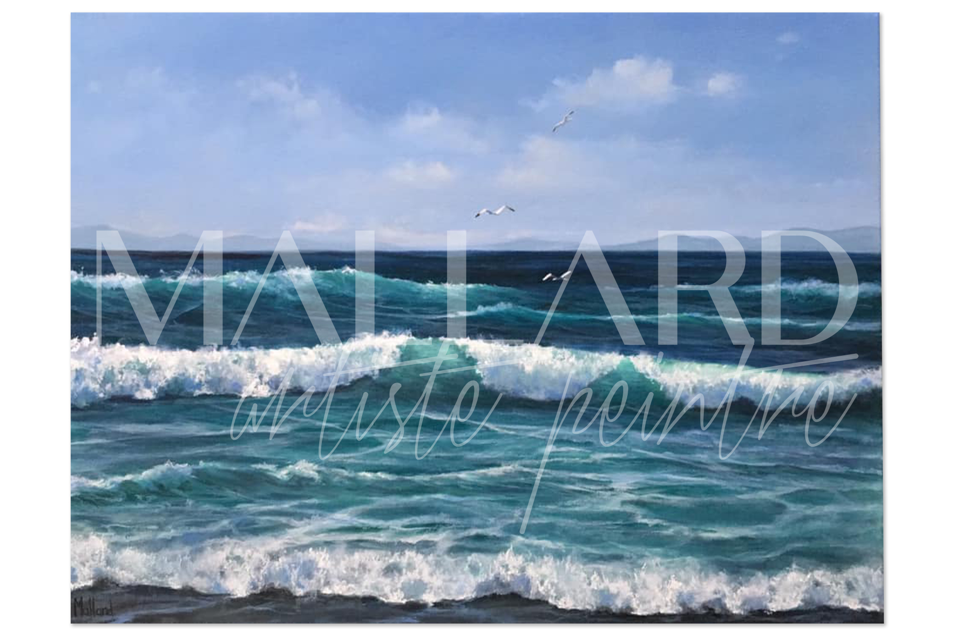 Taking-Flight-huile-toile-1920x1280 Mallard - Taking Flight